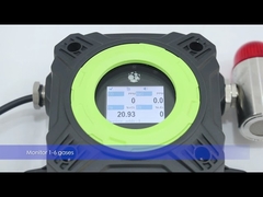 NINGÚN detector de gas multi del ex certificado a prueba de explosiones del DB IIC T6 GB de los óxidos de nitrógeno NO2 con la bomba Suct