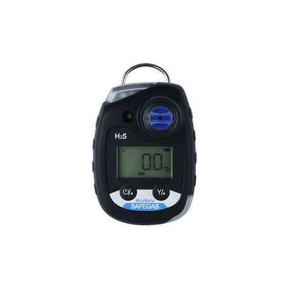 SAFEGAS H2S Detector ATEX IECEx Certificated 2 Years Warranty 2 Years Standby Time Replaceable Battery