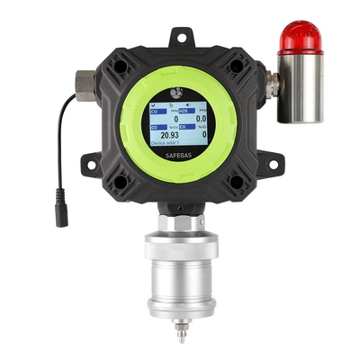 Customizable Fixed Gas Detector for CO H2S O2 LEL Detection Based on Specific Applications