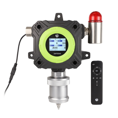 Customizable Fixed Gas Detector for CO H2S O2 LEL Detection Based on Specific Applications