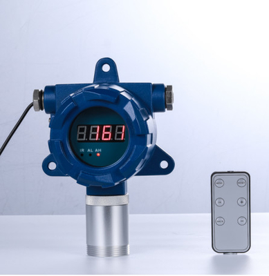Fix Single Gas Detector With Alarm Function For Industrial Use IP65 Wireless Transmit Support Lora 4G