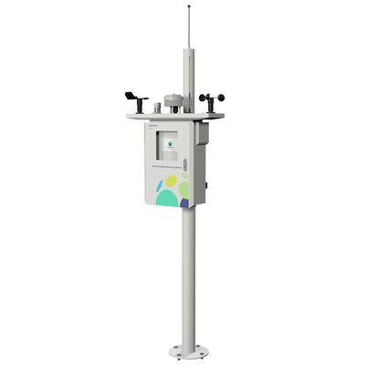 AQD5000 Ambient Air Quality Monitoring System with 7-in-1 Gas Detection, PM2.5/PM10, Meteorology, 7″ Touch Screen, and RS485/4G/LoRA Connectivity