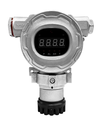 SS316 Enclosure Fixed O2 Gas Detector Safety Detection Alarm Function