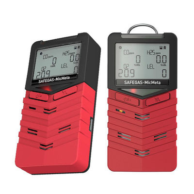 Wearable Diffusion Multi Gas Monitor with IP66/IP68 Waterproof 24h Battery and Man Down Alarm