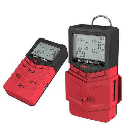 Explosion Proof Portable O2 Gas Detector with 0-30%VOL Measurement Range and IP68 Rating