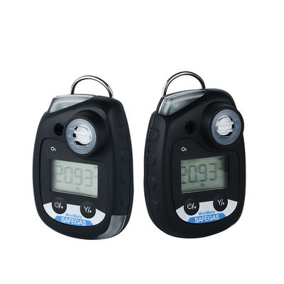 Safegas Portable Single Gas Detector for SO2 with IP68 Protection 2-Year Standby and Sound Light Vibration Alarm