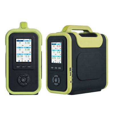 Multi-Gas Analyzer with Electrochemical & Infrared Sensors for Vehicle Exhaust – Built-in Pump and Data Logging