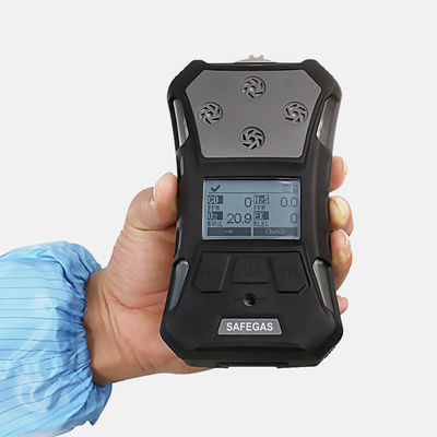 "Sentinel" – Rugged Pumped 4-Gas Detector (O2/CO/H2S/LEL) for Confined Space & Hazardous Zones