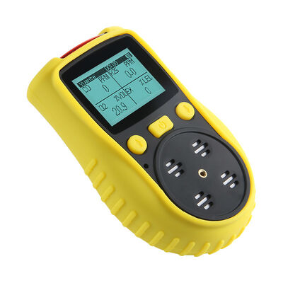 Industrial CO Gas Monitor Portable Carbon Monoxide Detector with Real-time Gas Concentration Alarm Electrochemical Sensor and IP65 Protection