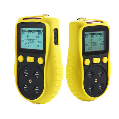 Industrial CO Gas Monitor Portable Carbon Monoxide Detector with Real-time Gas Concentration Alarm Electrochemical Sensor and IP65 Protection