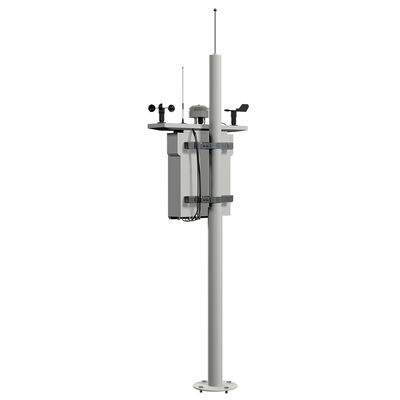 AQD5000 Ambient Air Quality Station with ppb Gas Detection, PM2.5/PM10 Measurement, and Weather Data Collection