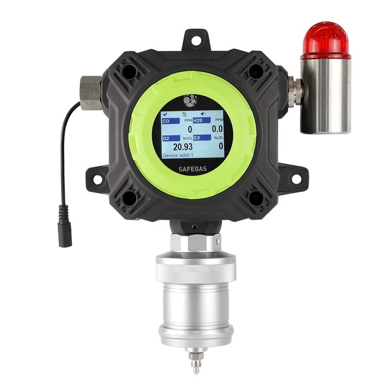 IP66 24V DC  Wall Mounted Toxic Gas Meter With Pumping Sampling