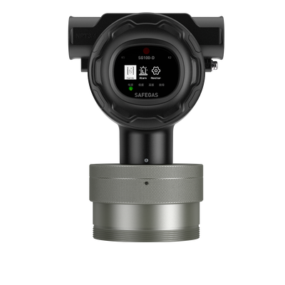 SG100-D Detector de Múltiples Gases con Cámara de Sensor Intercambiable en Caliente, Antiexplosivo IECEx y ATEX, y Protección IP66/IP68 para Maduración de Frutas