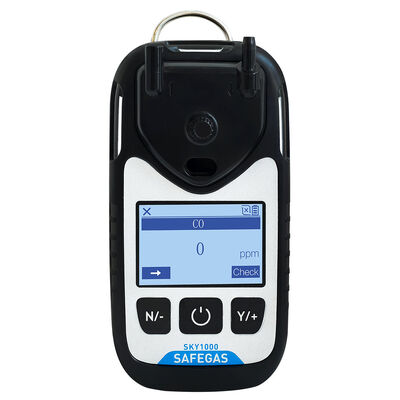 Detector de CO portátil con doble muestreo de difusión por bombeo y registrador de datos para la detección de monóxido de carbono